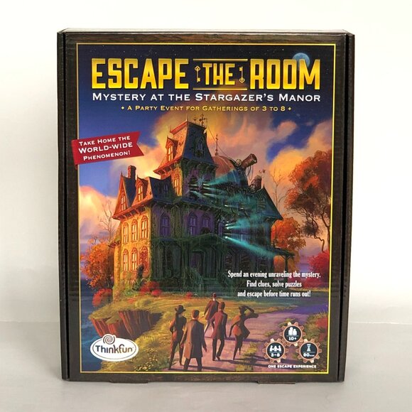 New Sealed ThinkFun Escape The Room Stargazer's Manor-English Version - Picture 6 of 10